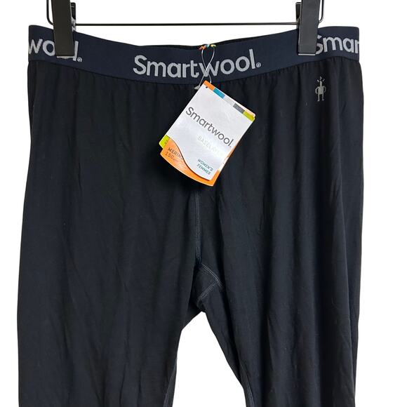 Smartwool Women's Black Baselayer Merino Wool 150 leggings Size L - Picture 2 of 9
